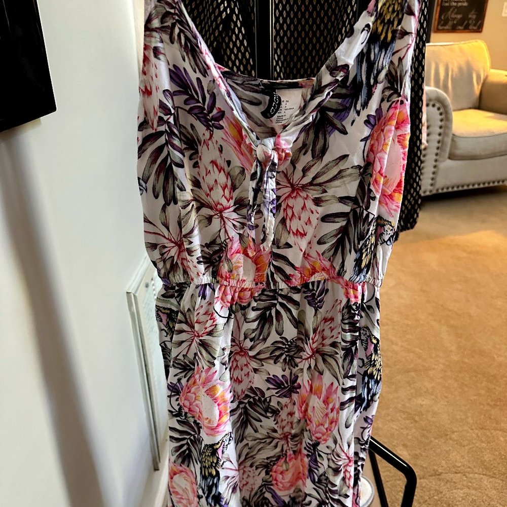 Tropical Cotton Dress